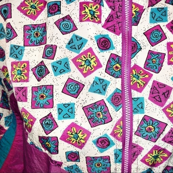 Vintage Windbreaker Jacket by Cheetah Sport Size S - Picture 8 of 13